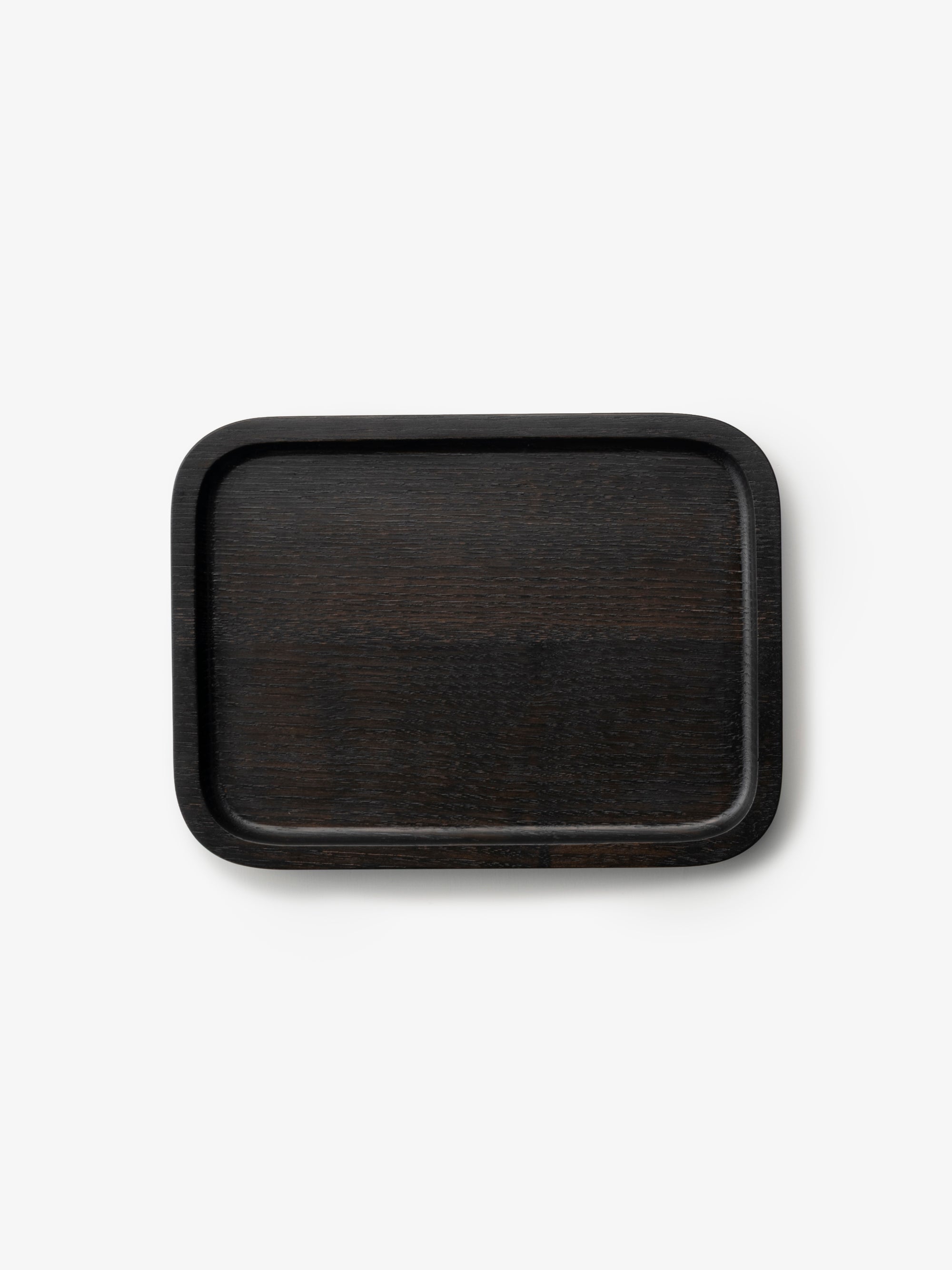 □盆 拭き漆 240×180｜山口和宏