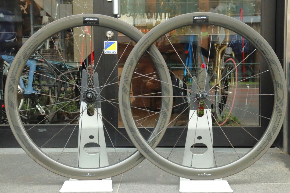 スコープ SCOPE R4 カーボン チューブレス リムブレーキ ホイール
