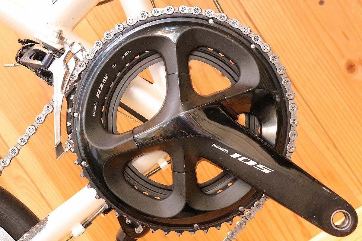 カスタム多数!!】 KHS F20-R シマノ 105 R7000 MIX 11S クロモリ