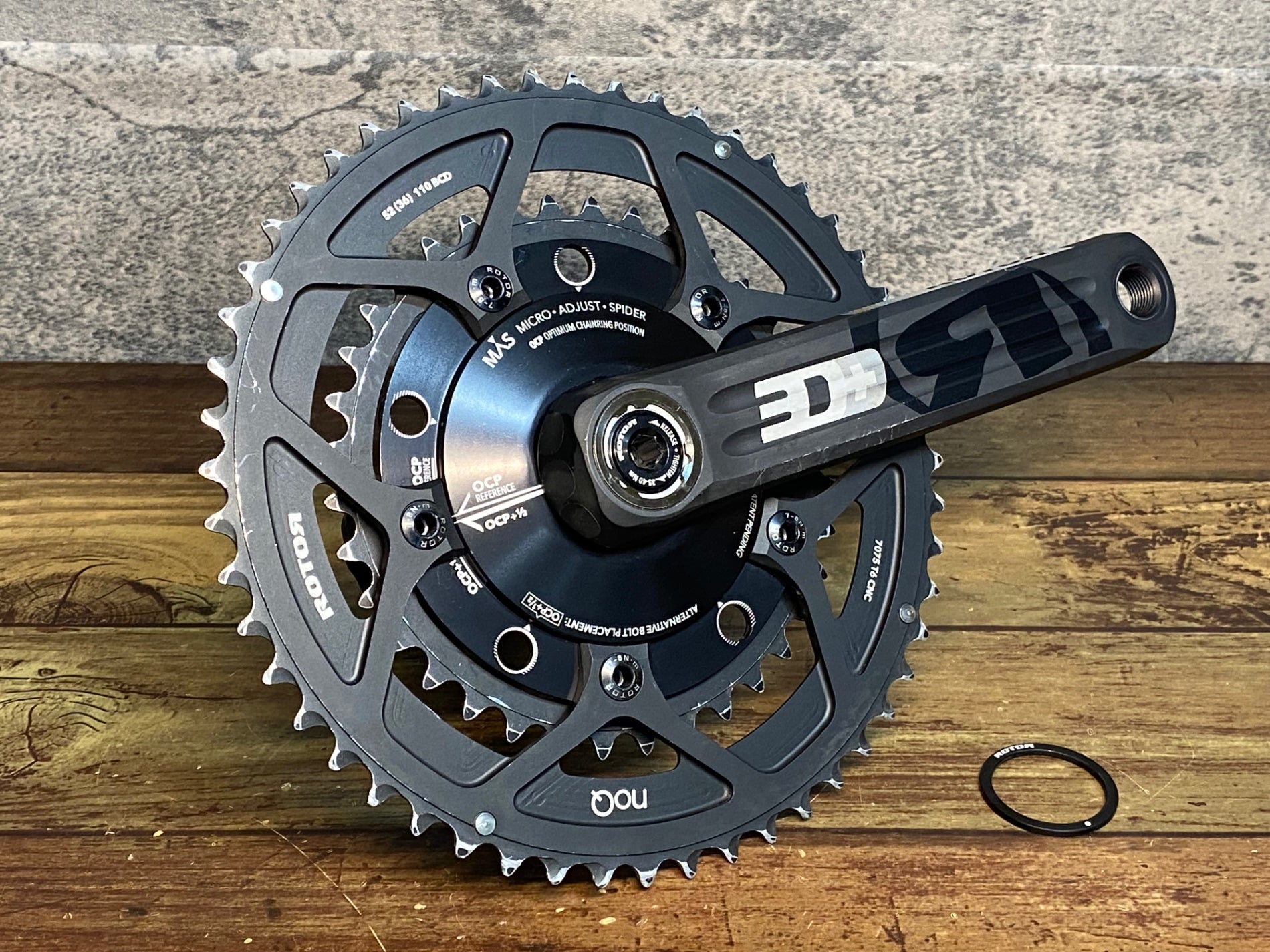 IY473 ローター ROTOR In Power 3D+ パワーメーター クランクセット