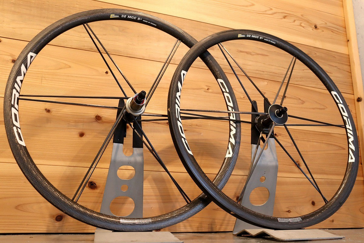 コリマ CORIMA 32mm MCC S+ カーボン チューブラー ホイールセット