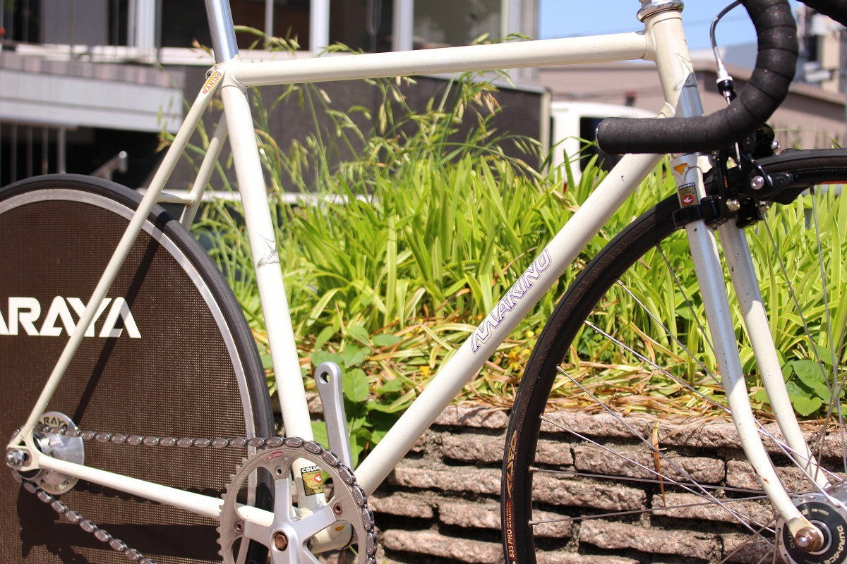 マキノ MAKINO NJS認定 スチール ピストバイク トラックレーサー