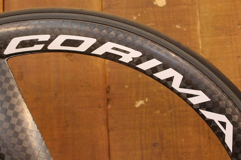 コリマ CORIMA 3SPOKE CERAMIC カーボン チューブラー バトンホイール