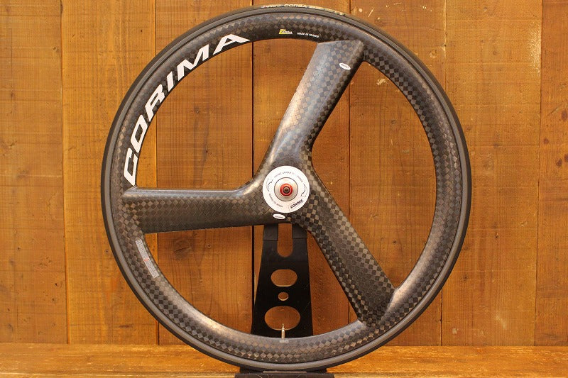 コリマ CORIMA 3SPOKE CERAMIC カーボン チューブラー バトンホイール