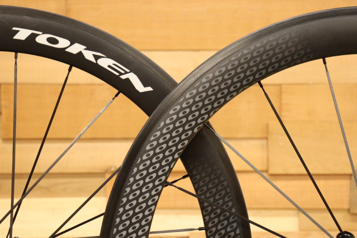 トーケン TOKEN C55 シマノ 12/11S クリンチャー カーボン ホイール