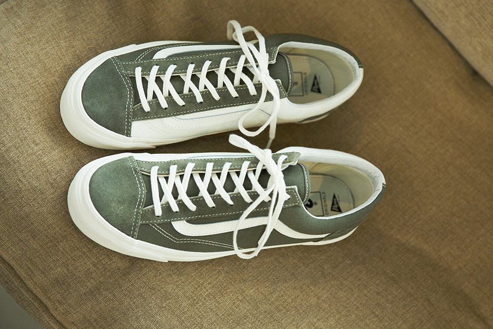 ピルグリム別注のVANSオールドスクール。成熟したコラボが魅せる巧みな