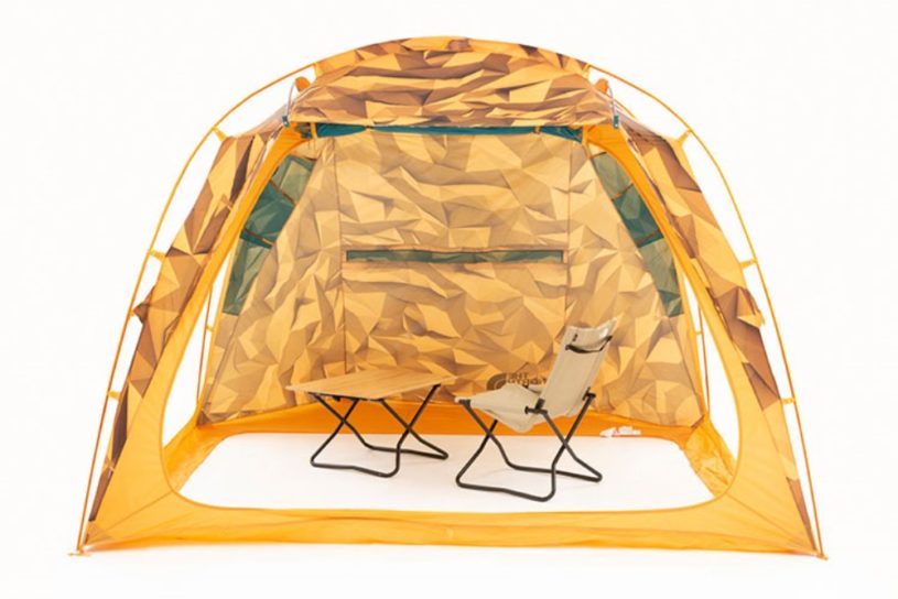 フェスに映える！ ザ・ノース・フェイスのテントにカモフラ風の新