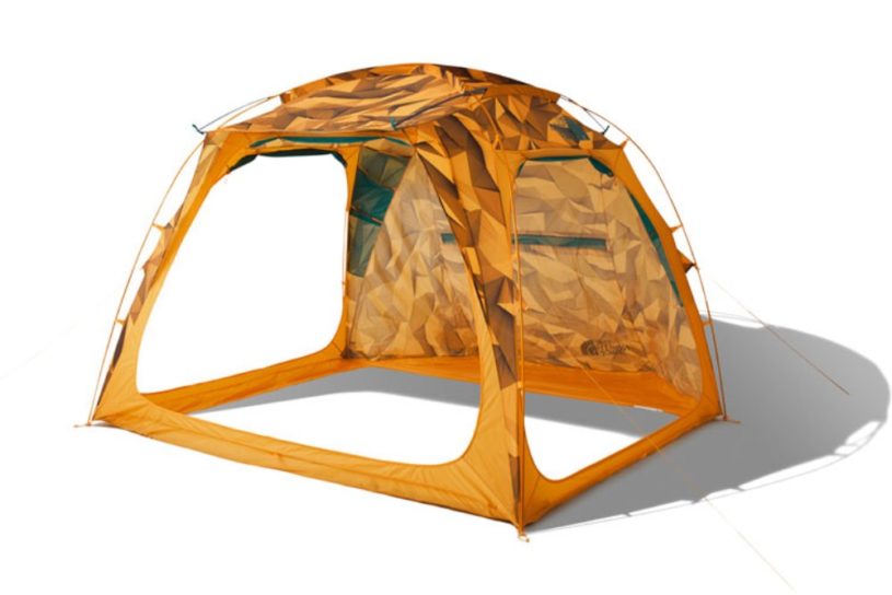 フェスに映える！ ザ・ノース・フェイスのテントにカモフラ風の新