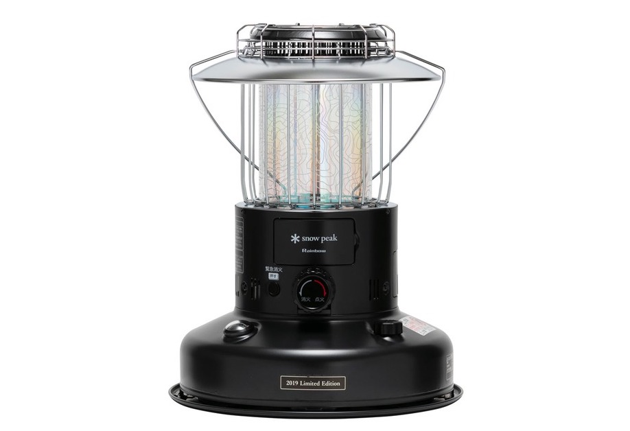 スノーピーク冬の定番「レインボーストーブ」2019年限定版は、まさかの