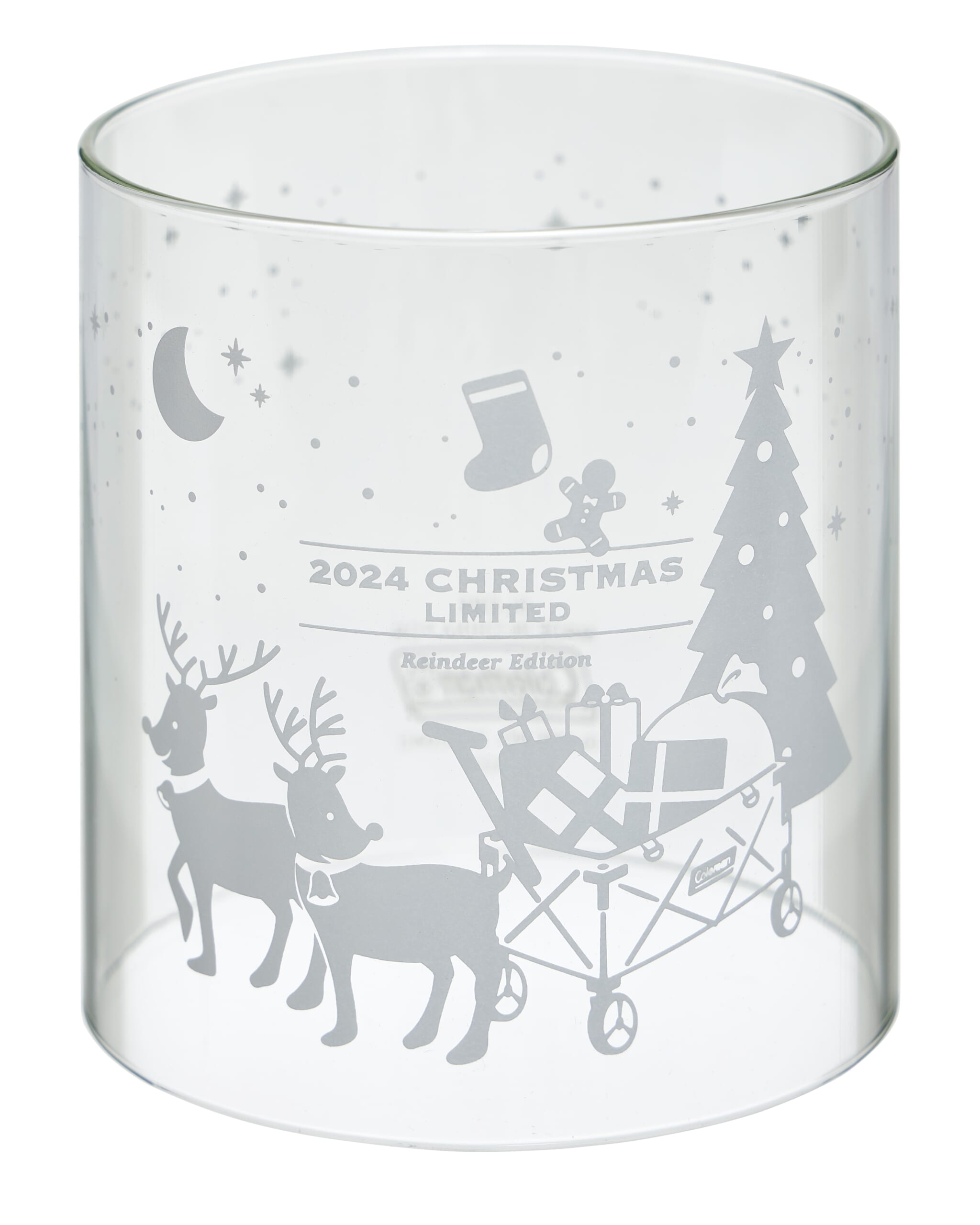 コールマンのクリスマス限定ガソリンランタンに、トナカイとサンタ