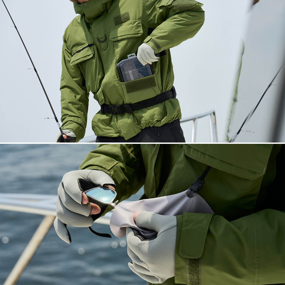 シマノの防水ジャケットに、インサレーションモデル登場。釣りの防寒