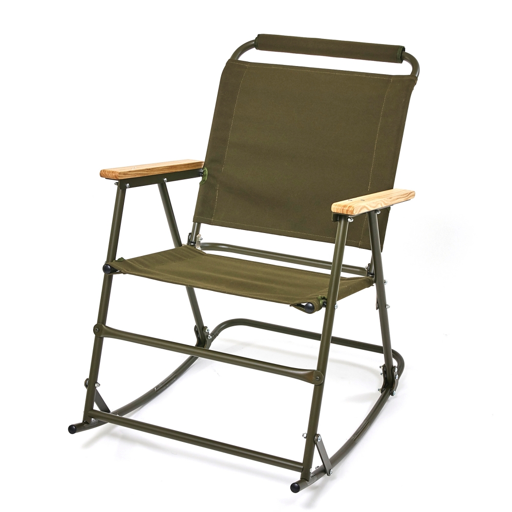 バリスティクス・ローバーチェアの最新作。折り畳み式のロッキング