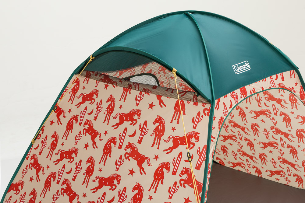 コールマンから陽気な新シリーズ！ お家アウトドアにも◎な、テント