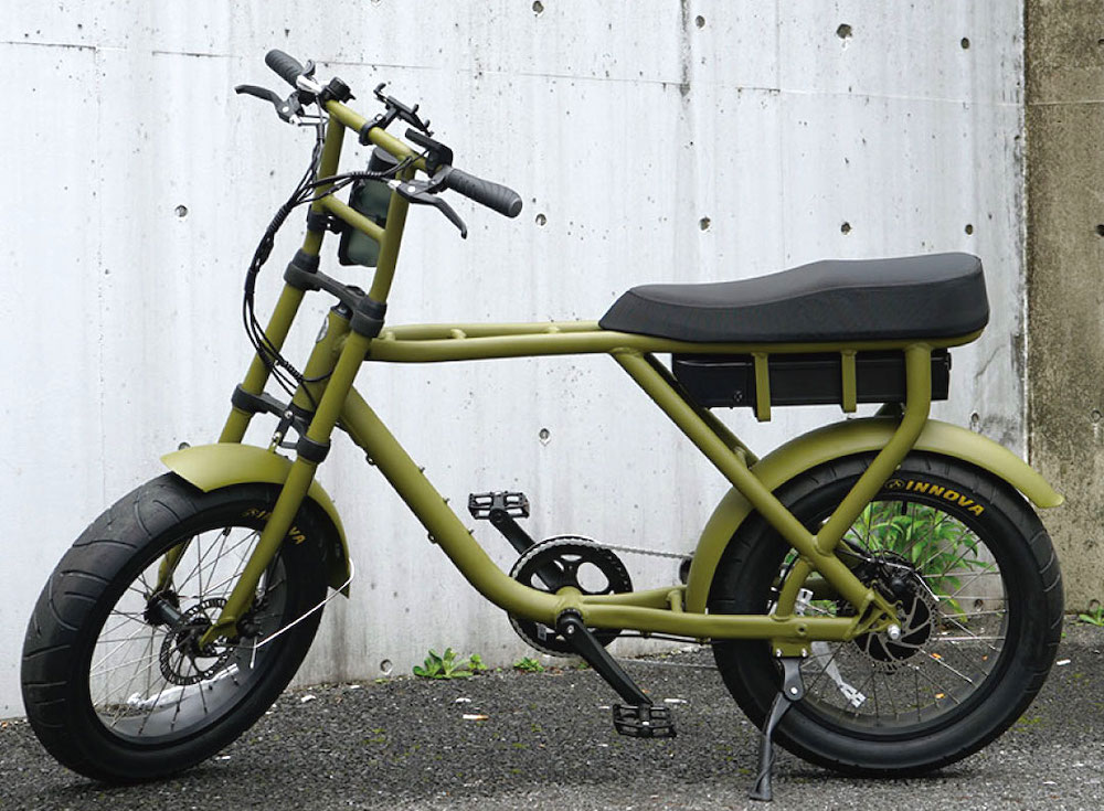 人気の男前e-BIKE「ロカフレーム」を都会顔にした、JSレリューム別注