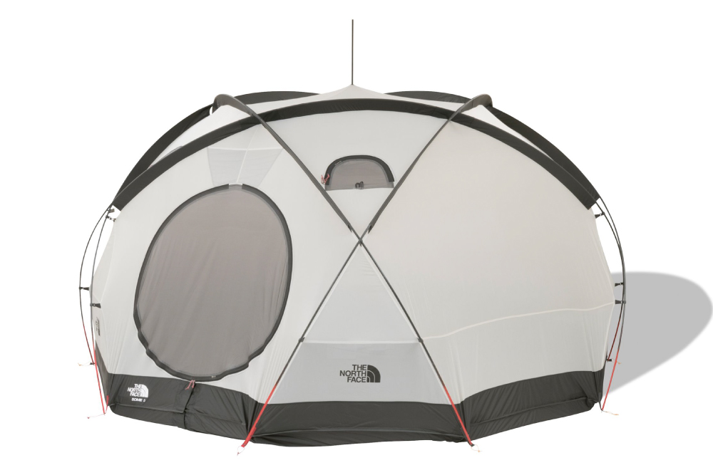ザ・ノース・フェイスの最新球形ドームテントに注目。広々フロアの5人