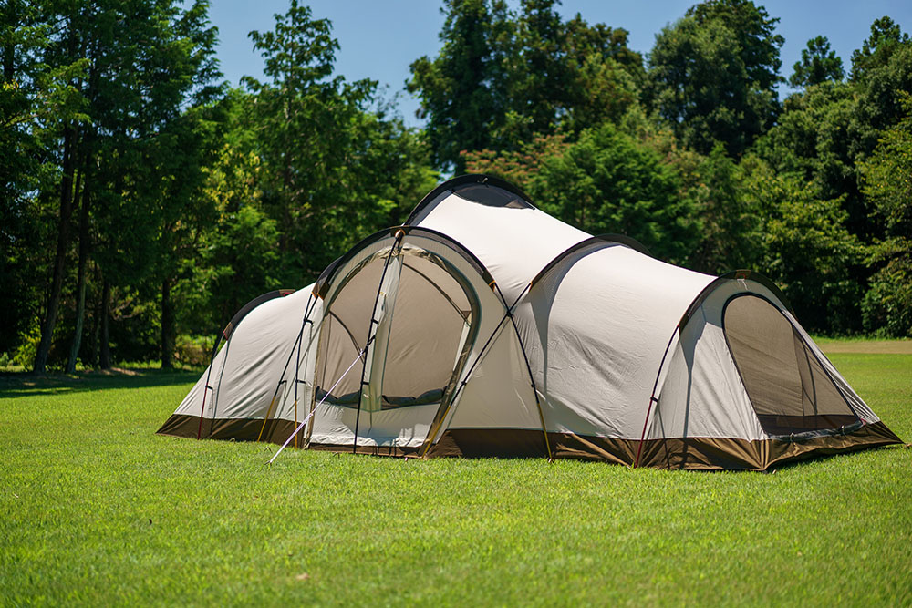 ogawaが2022年のニューテントを発表！ 曲線フォルムが存在感を放つ大型