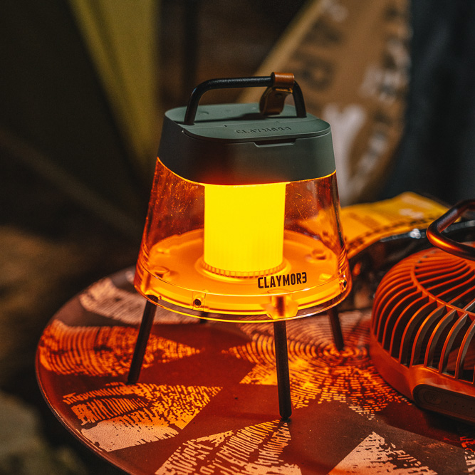 クレイモアから、光を選べるムード◎な小型ランタンが登場。 | GO OUT WEB