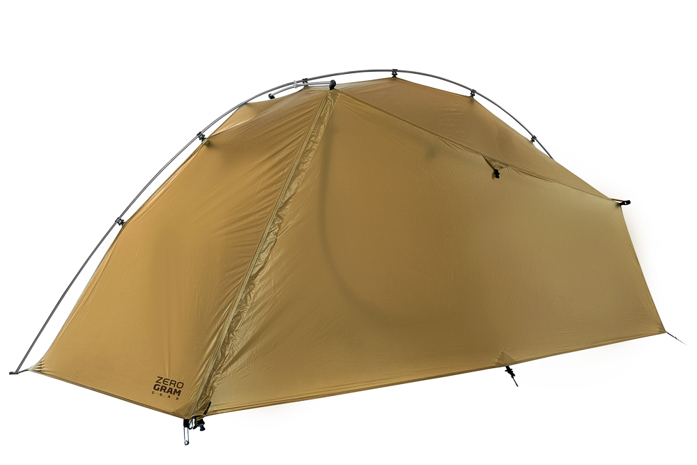 ゼログラムの超軽量テントがバージョンアップ。随所に工夫が加えられて