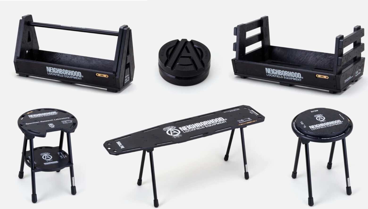 観葉植物をクールに演出する、ネイバーフッドとロックフィールド