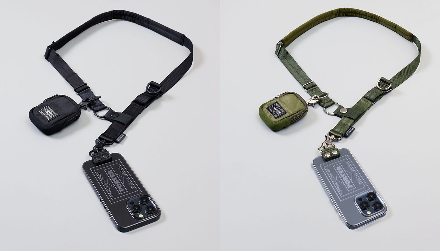 ケース、ポーチ、ストラップがセットに。ポーターからiPhone15 Pro用