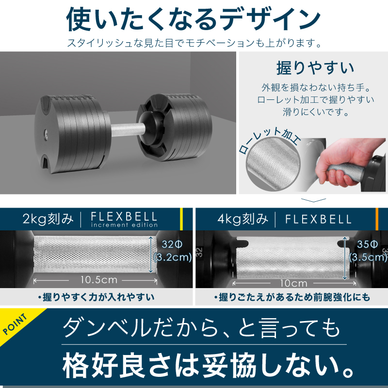 1年保証】 フレックスベル 2kg刻み 36kg 1個 / 2個セット / 各種