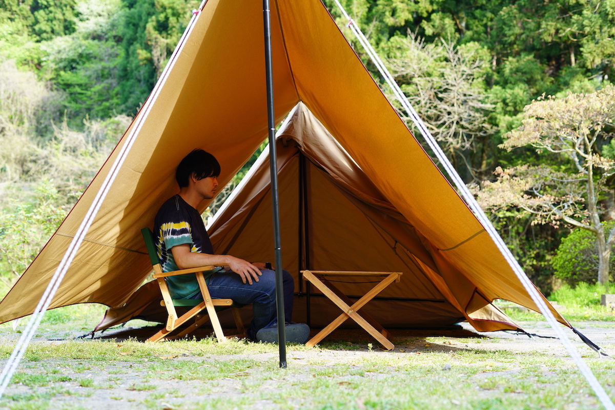 サマーキャンプのマストギア。大人気タープ『PANDA TC TARP』で夏の