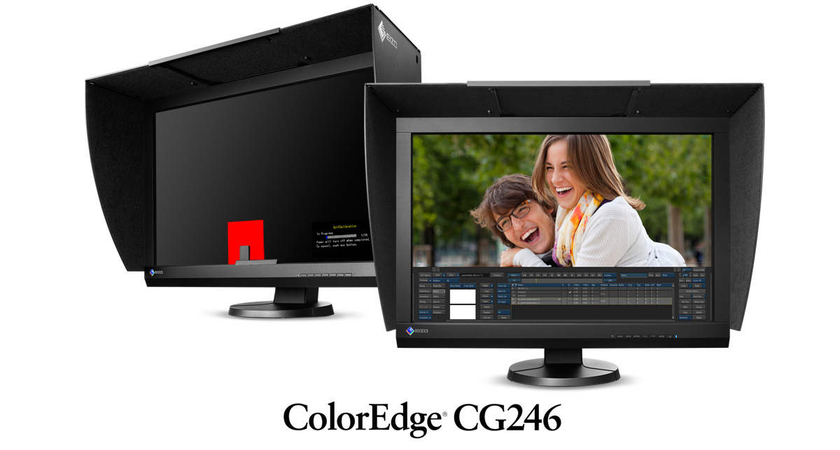 Self Calibrating LCD Color Monitor ColorEdge CG246 - EIZO