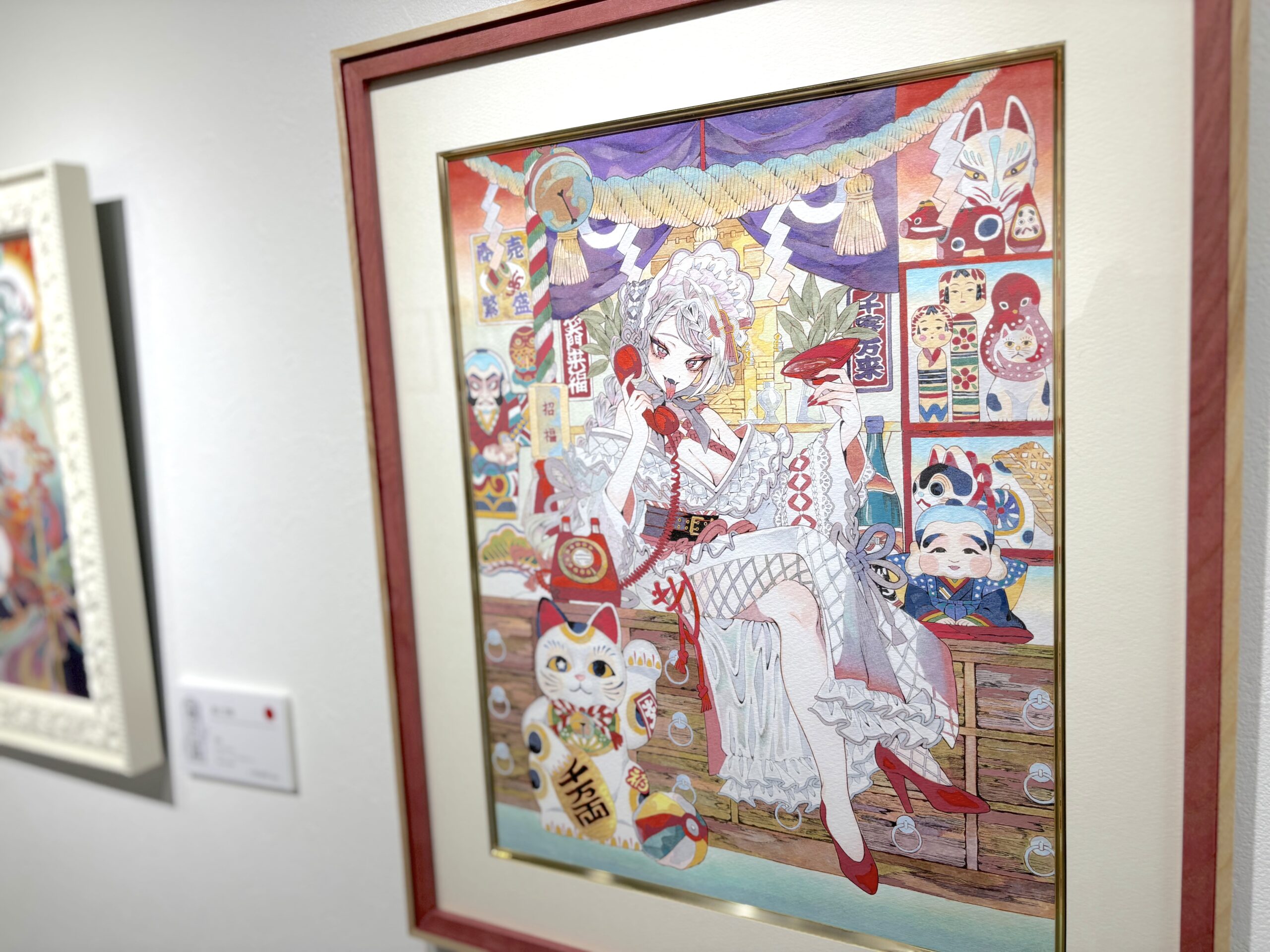 香琳 個展「賑やかな神棚」 アートギャラリー百継