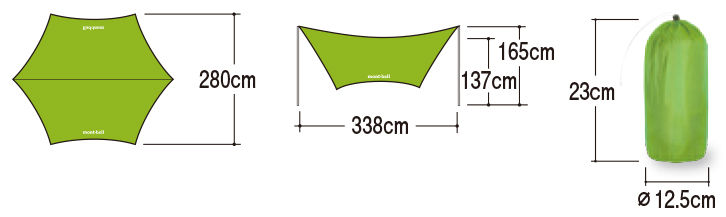 ミニタープHX｜モンベル