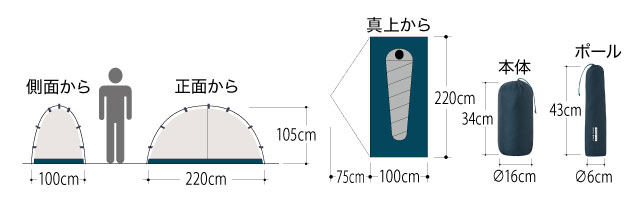 クロノスドーム1｜モンベル