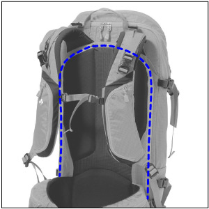 フォールラインパック 15｜モンベル