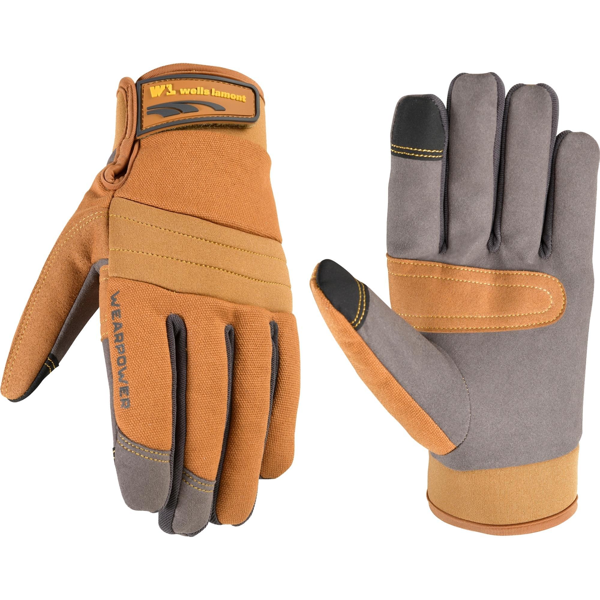 Men's Synthetic Leather Hybrid Adjustable Wrist | Wells Lamont