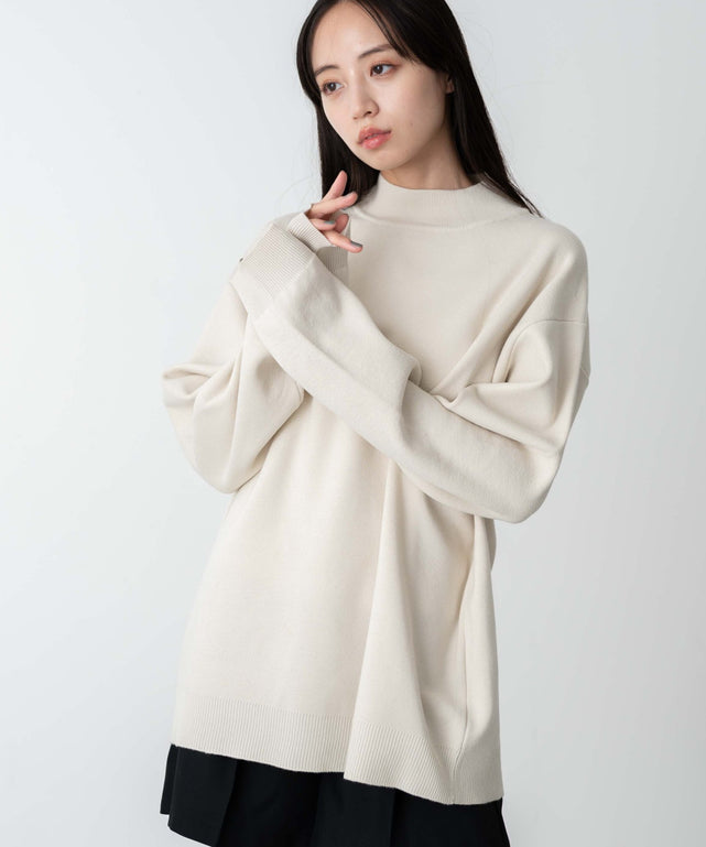 ミラノリブモックネックプルオーバー – WEGO ONLINE STORE