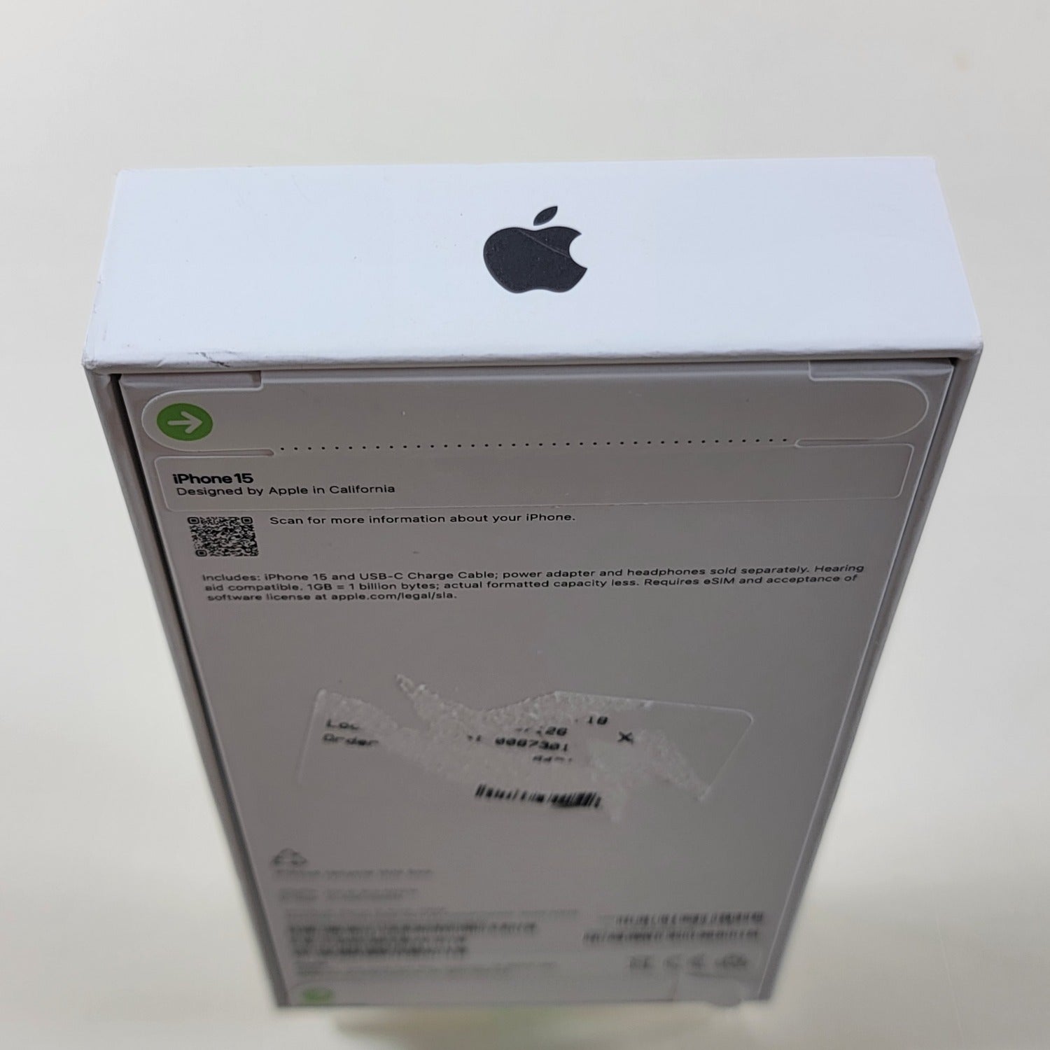 New Factory Unlocked Apple iPhone 15 128GB Black MTLV3LL/A