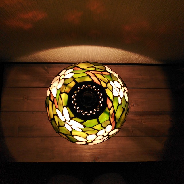 ステンドグラスランプ/Gallery-W3-Stained Glass