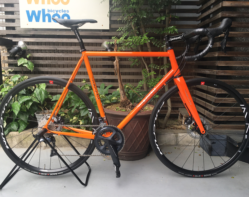 フレームオーダーでJUSTなバイクを [macchi cycles] - whoo bicycles