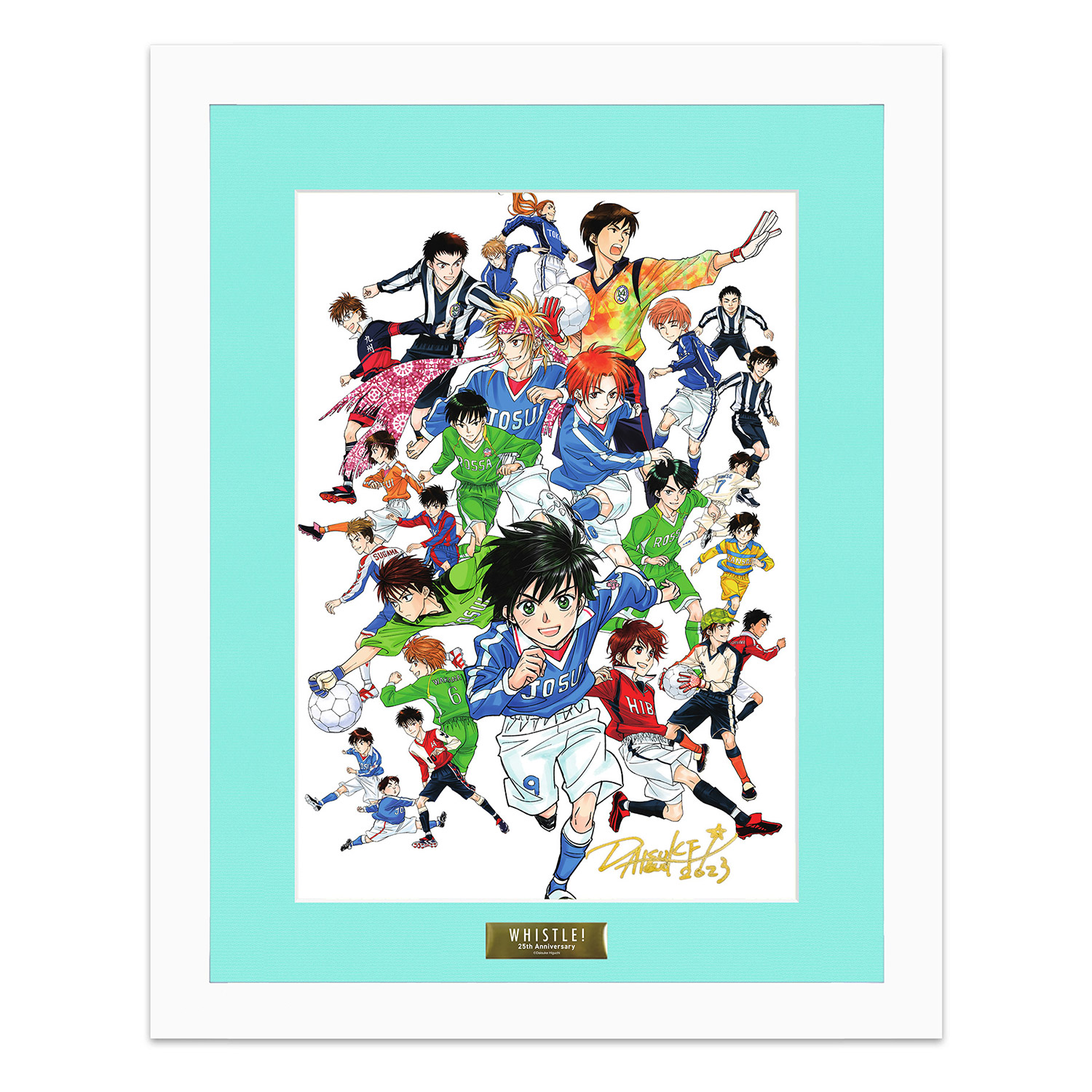 ホイッスル！作品25周年記念企画展｜樋口大輔先生サイン入り複製原画