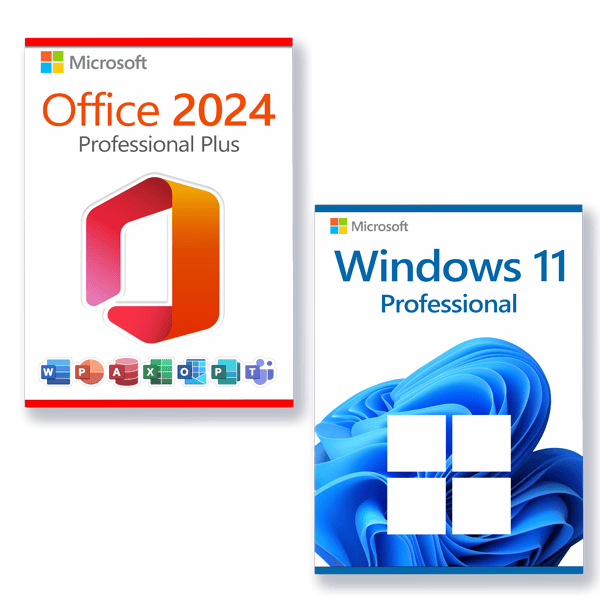 Microsoft Office 2024 Professional Plus + Microsoft Windows 11