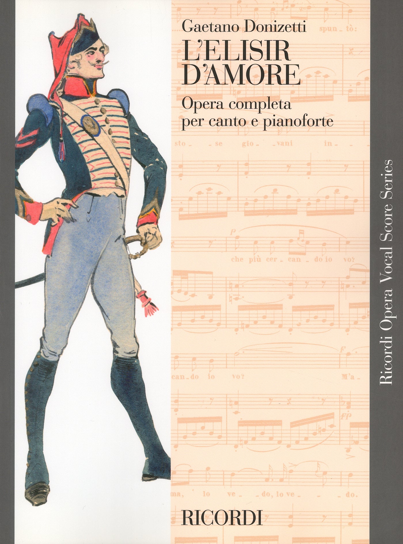 愛の妙薬（伊語）／L'elisir d'amore (Vocal Score) – ウィンズスコア