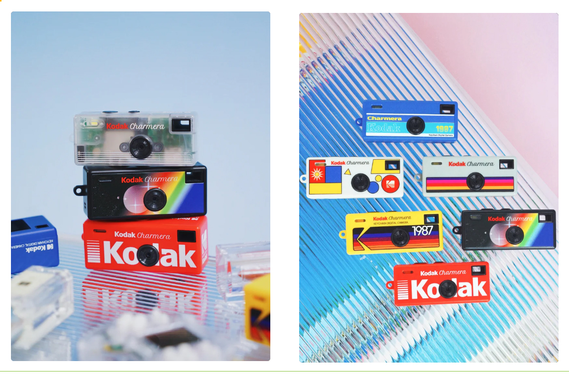 Kodak コダック CHARMERA チャルメラ キーチェーン デジタルカメラ