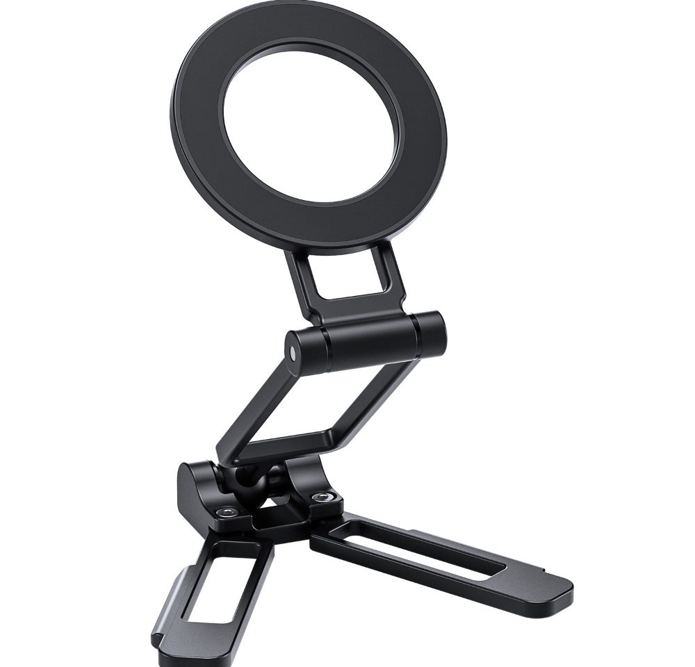 PS-5(BK) マグネット式スマートフォン用折畳スタンド | 株式会社ワイド