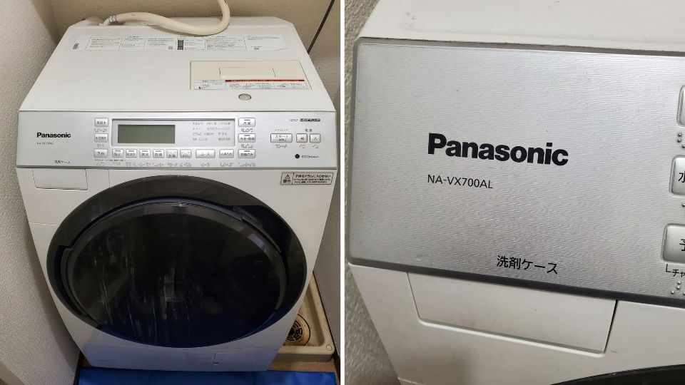 ドラム式洗濯機分解クリーニング｜パナソニック乾燥機能復活｜埼玉県川口市