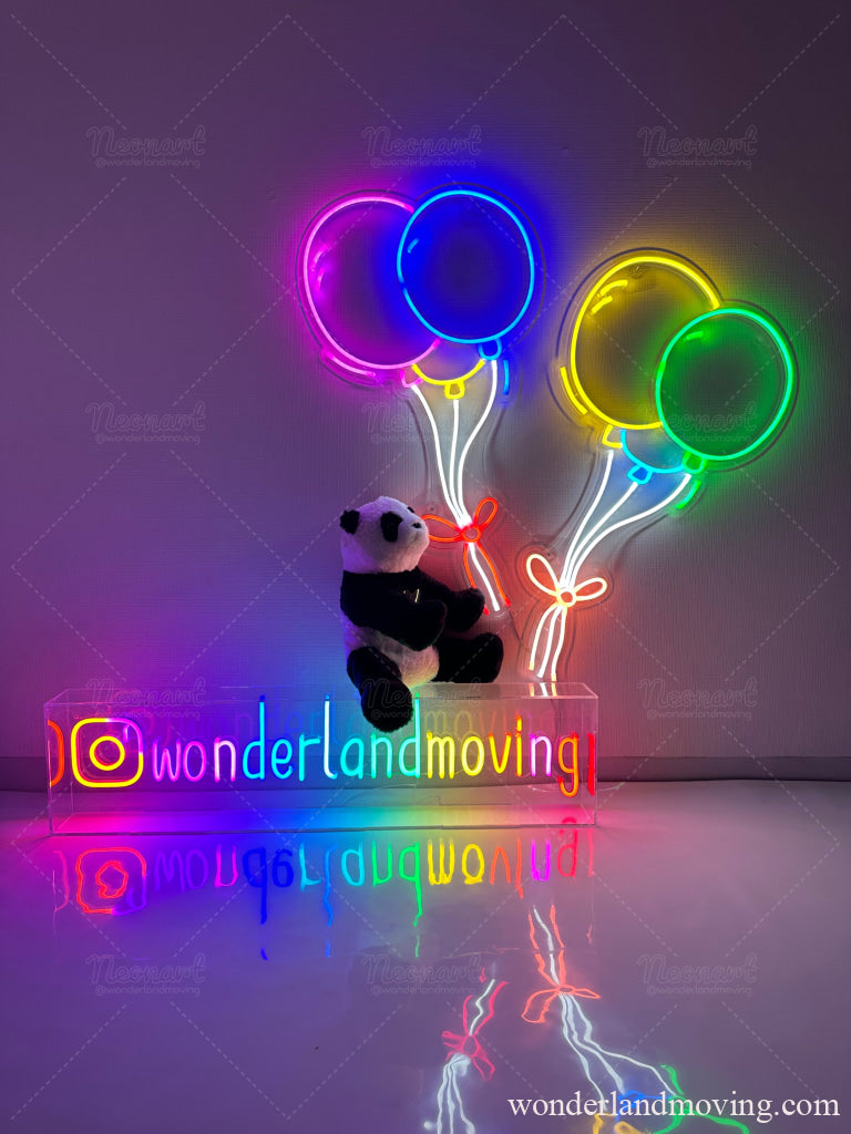 風船 ネオンサイン – wonderlandmoving