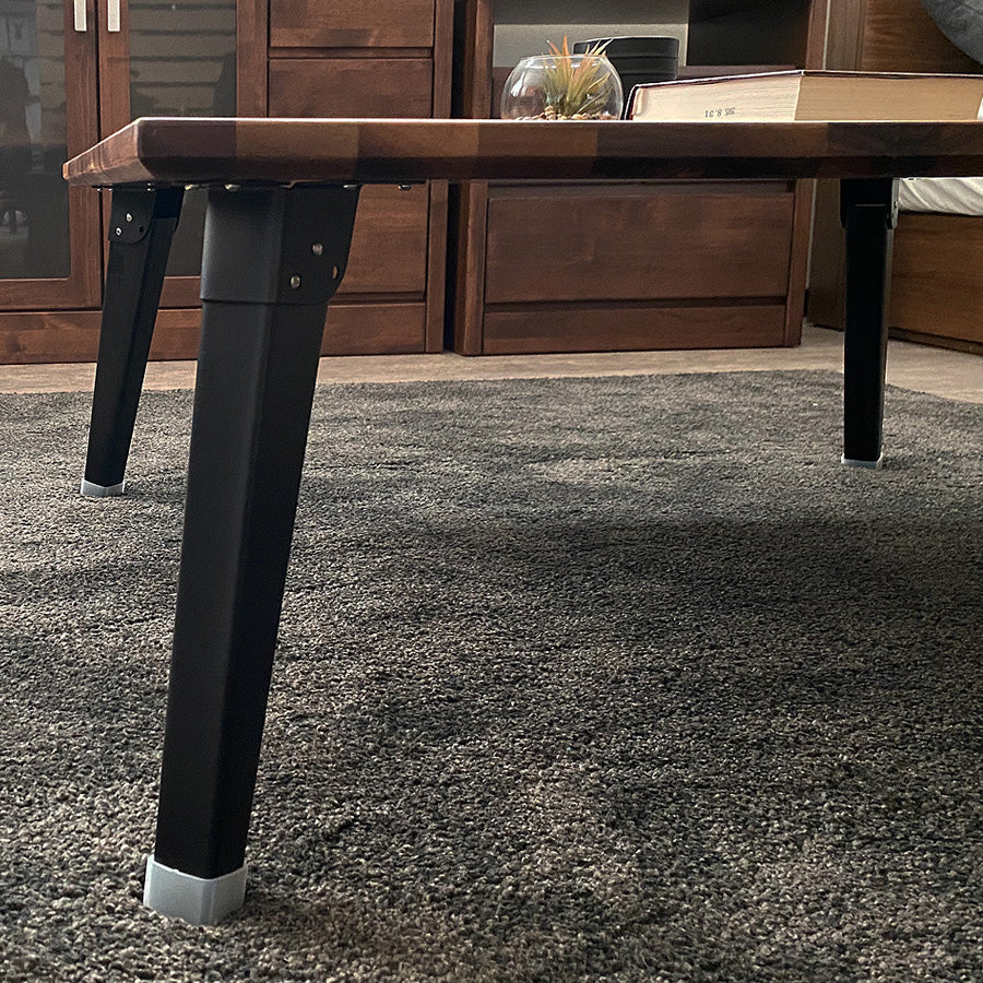 センターテーブル 正方形 ウォールナット オーク 無垢材 キャレ