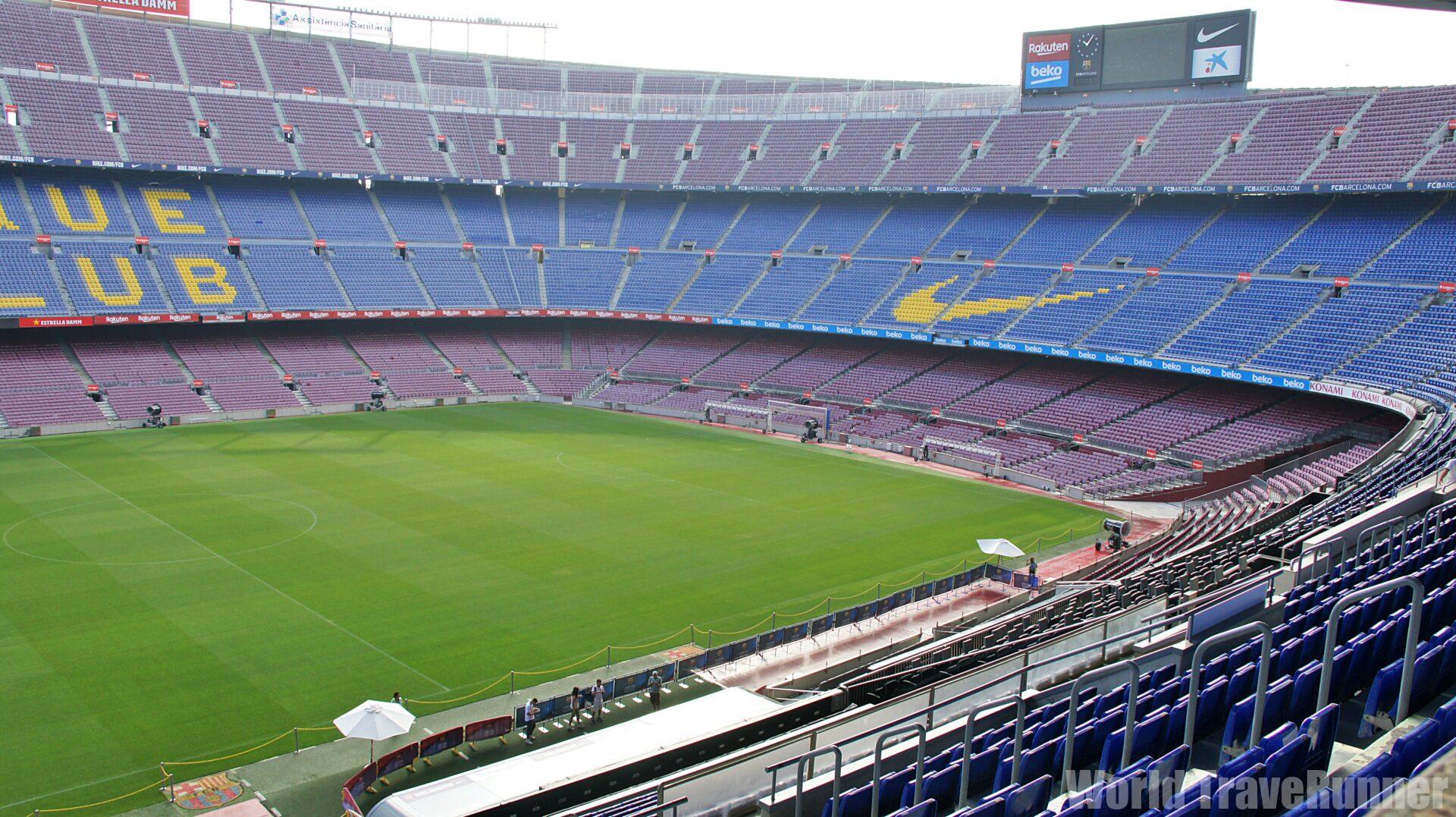 バルセロナ➄】憧れのカンプノウのスタジアム・ツアー⚽⚽メッシと同じ