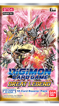 DIGIMON CARD GAME BOOSTER GREAT LEGEND [BT04] − PRODUCTS｜Digimon