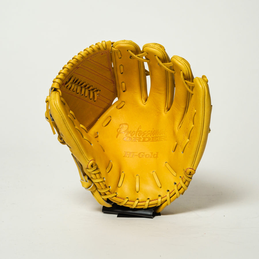 ハイゴールド】硬式グラブ/投手用/送料無料/NISHI/右投げ/ナチュラル/U