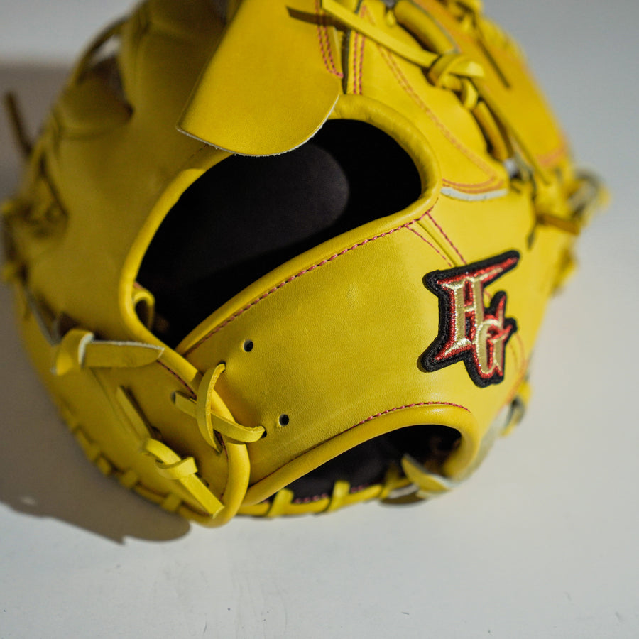 ハイゴールド】硬式グラブ/投手用/送料無料/NISHI/右投げ/ナチュラル/U