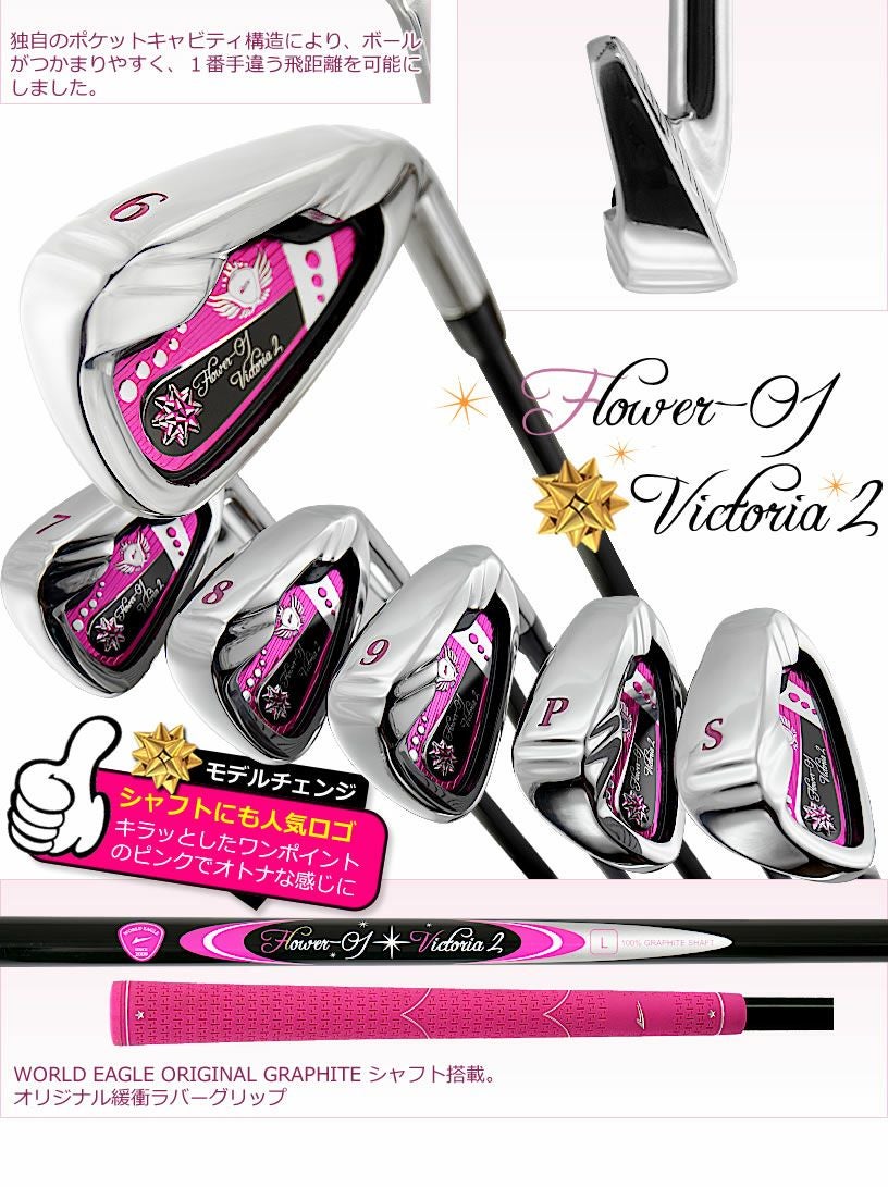 ワールドイーグル ゴルフ レディース アイアンセット ランキング上位の