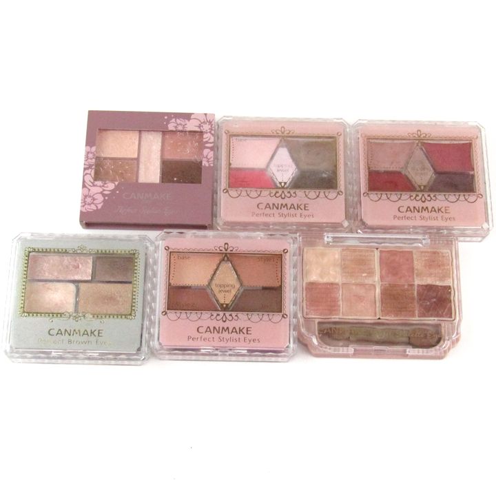 キャンメイク アイシャドウ プティパレットアイズ他 6点セット まとめ
